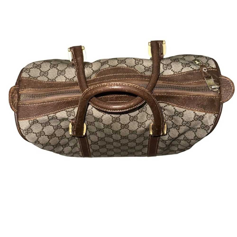 Gucci Gg Running leather travel bag - image 4