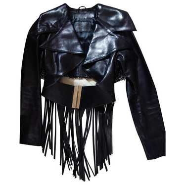 Claude Montana Leather short vest - image 1