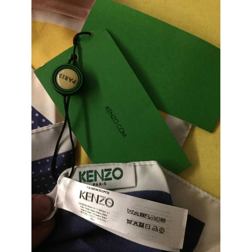 Kenzo Silk handkerchief - image 4