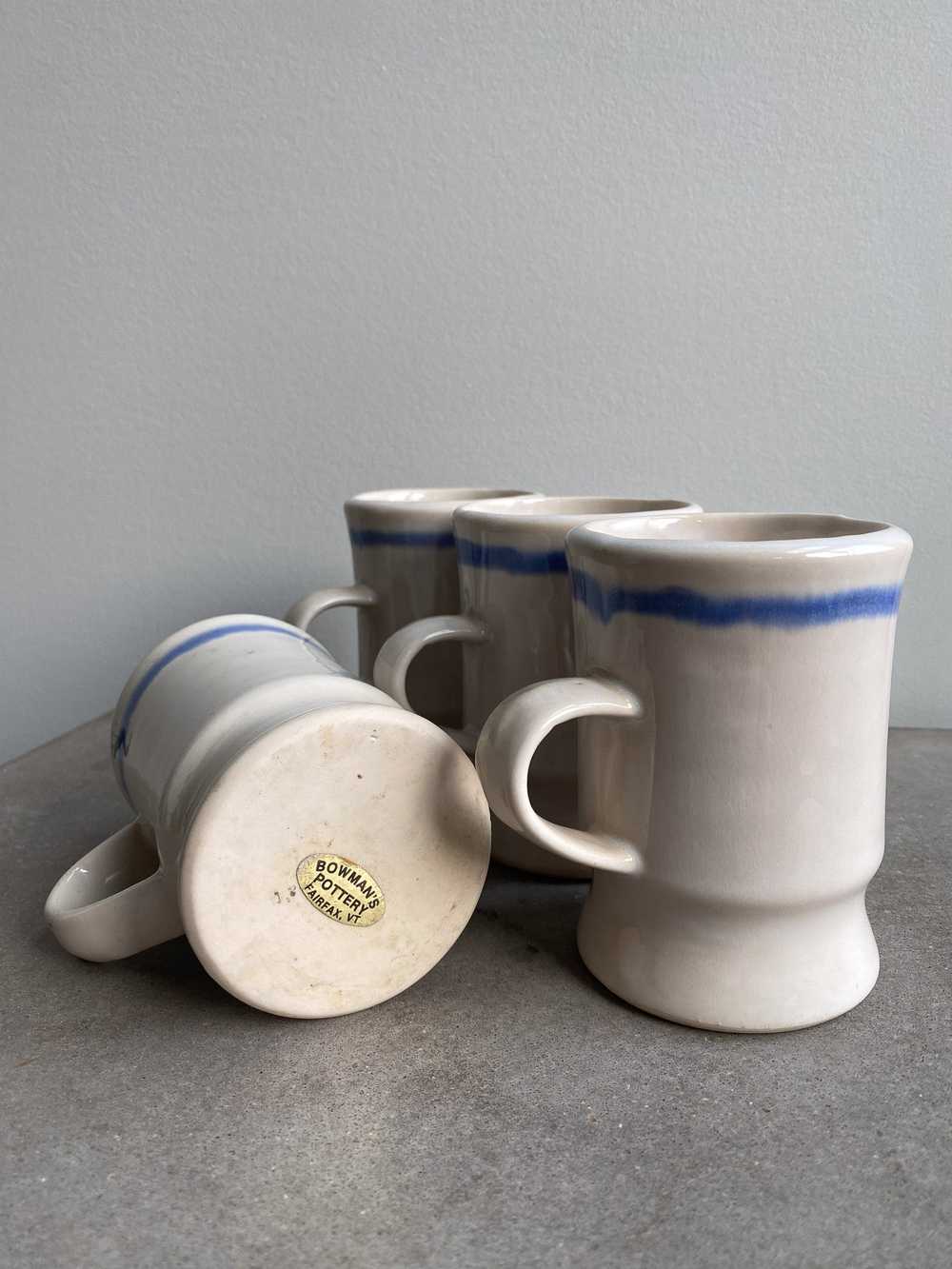 Bowman Pottery Mugs—Set of 4 - image 2