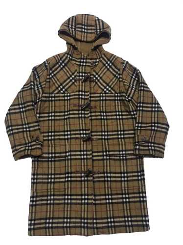 Japanese Brand × Vintage nova check duffle jacket - image 1