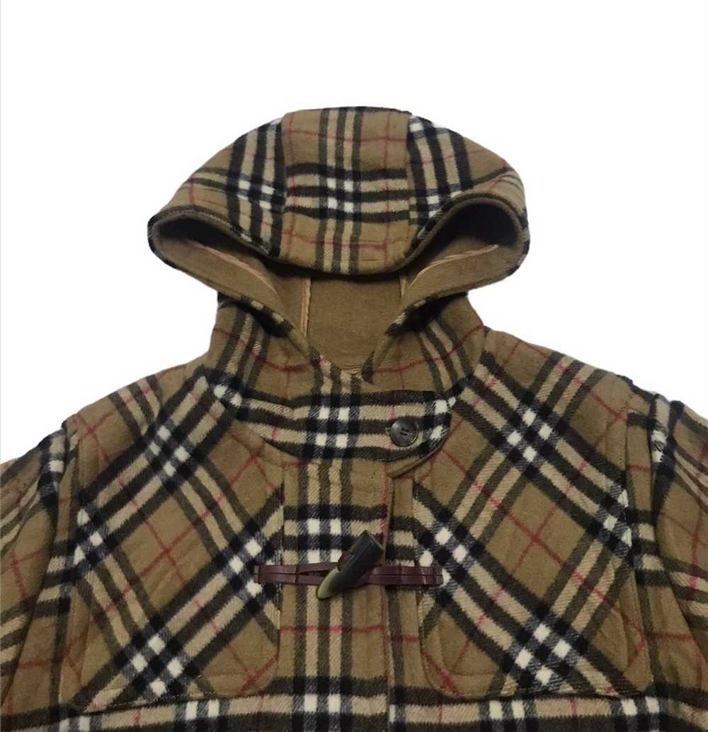 Japanese Brand × Vintage nova check duffle jacket - image 3