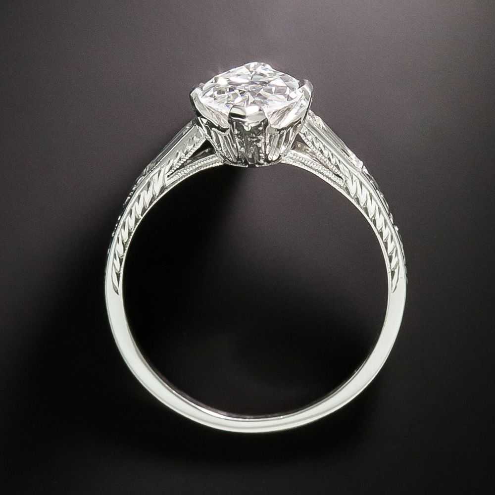 Art Deco 1.50 Carat Marquise Diamond Engagement R… - image 3