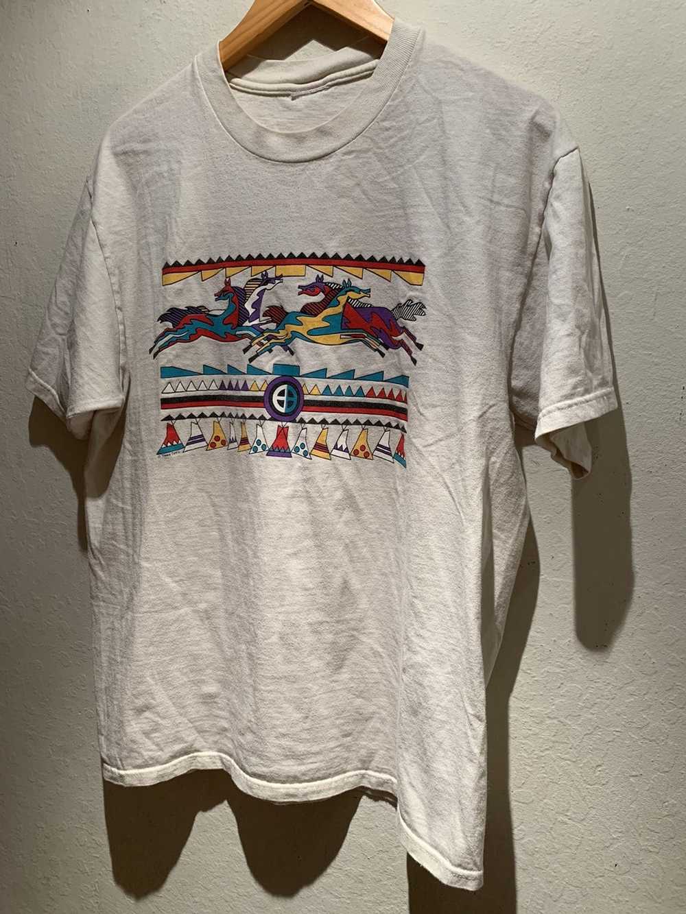 Vintage 90s Dagoli Storm Dancer Big Print Shirt