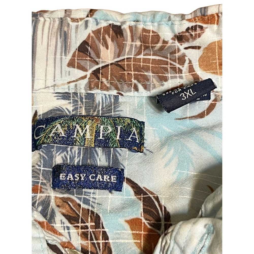 Campia Moda Campia Easy Care Hawaiian Camp Shirt … - image 4