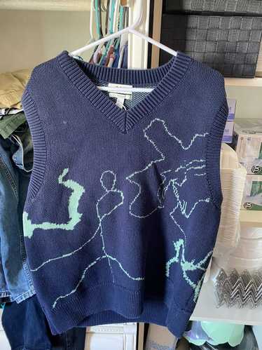 Cos Cos navy blue sweater vest