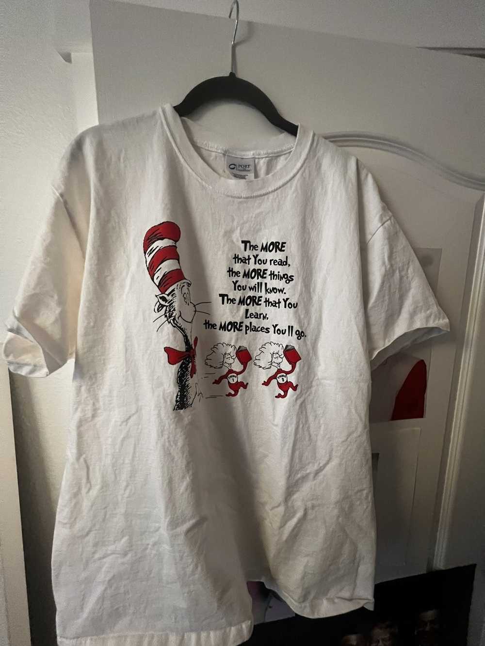 Vintage Rare vintage Dr. Suess cat in the hat tee - image 1