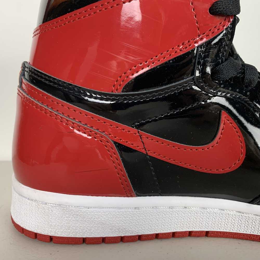 Nike Air Jordan 1 High Retro OG Patent Bred - image 10