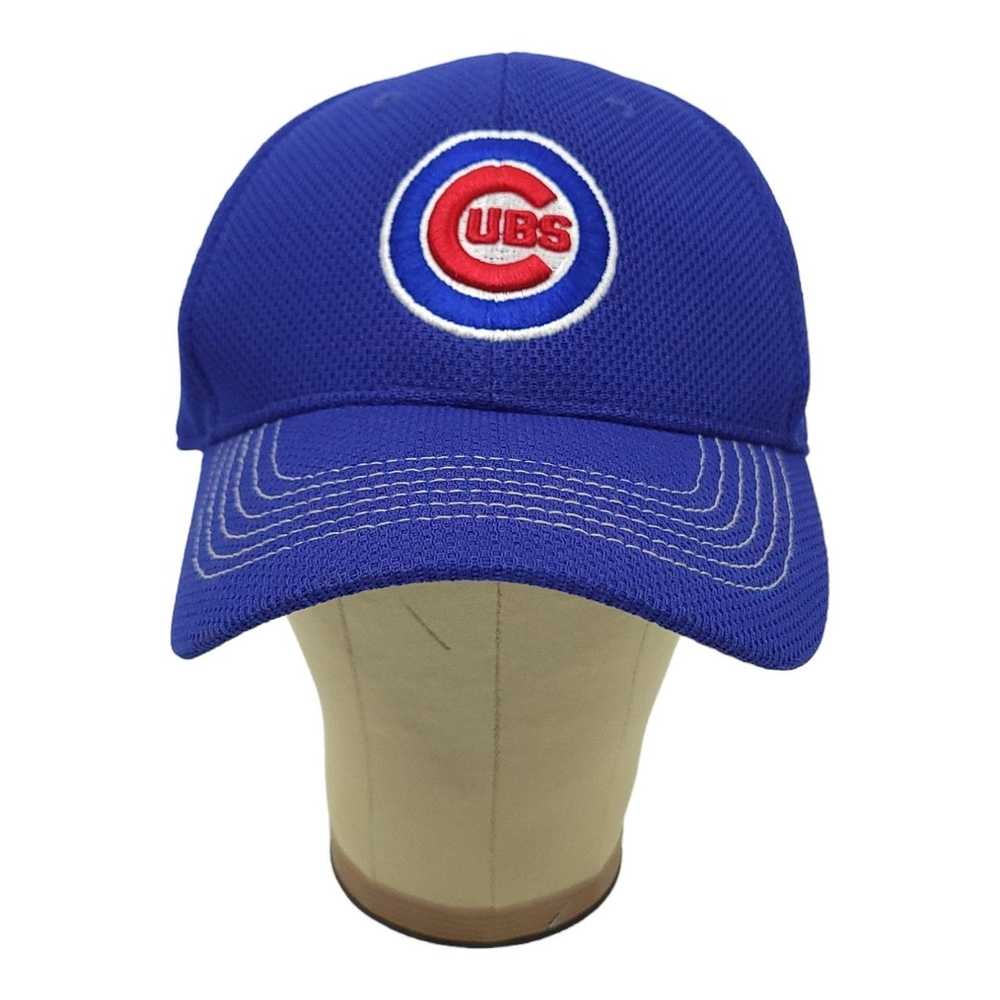 Chicago Cubs Hat Baseball Cap Blue Red Logo Adjustable OS Fan Favorite Youth