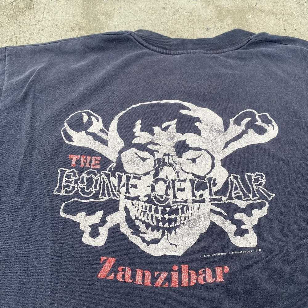 Vintage VINTAGE 1985 THE BONE CELLAR ZANZIBAR T S… - image 4