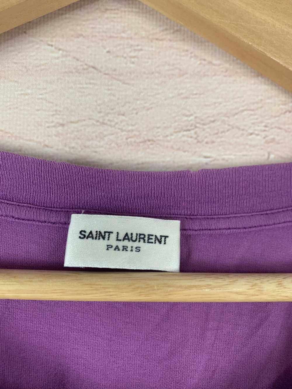 Saint Laurent Paris Saint Laurent T-Shirt - image 7