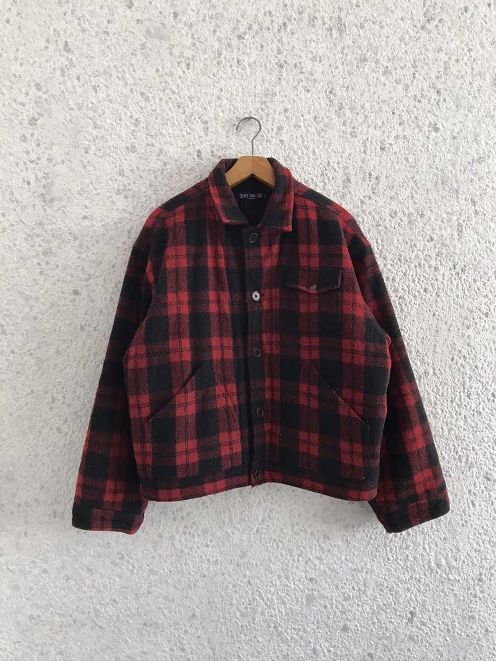 Flannel × Streetwear × Vintage Vintage Plaid Flan… - image 1