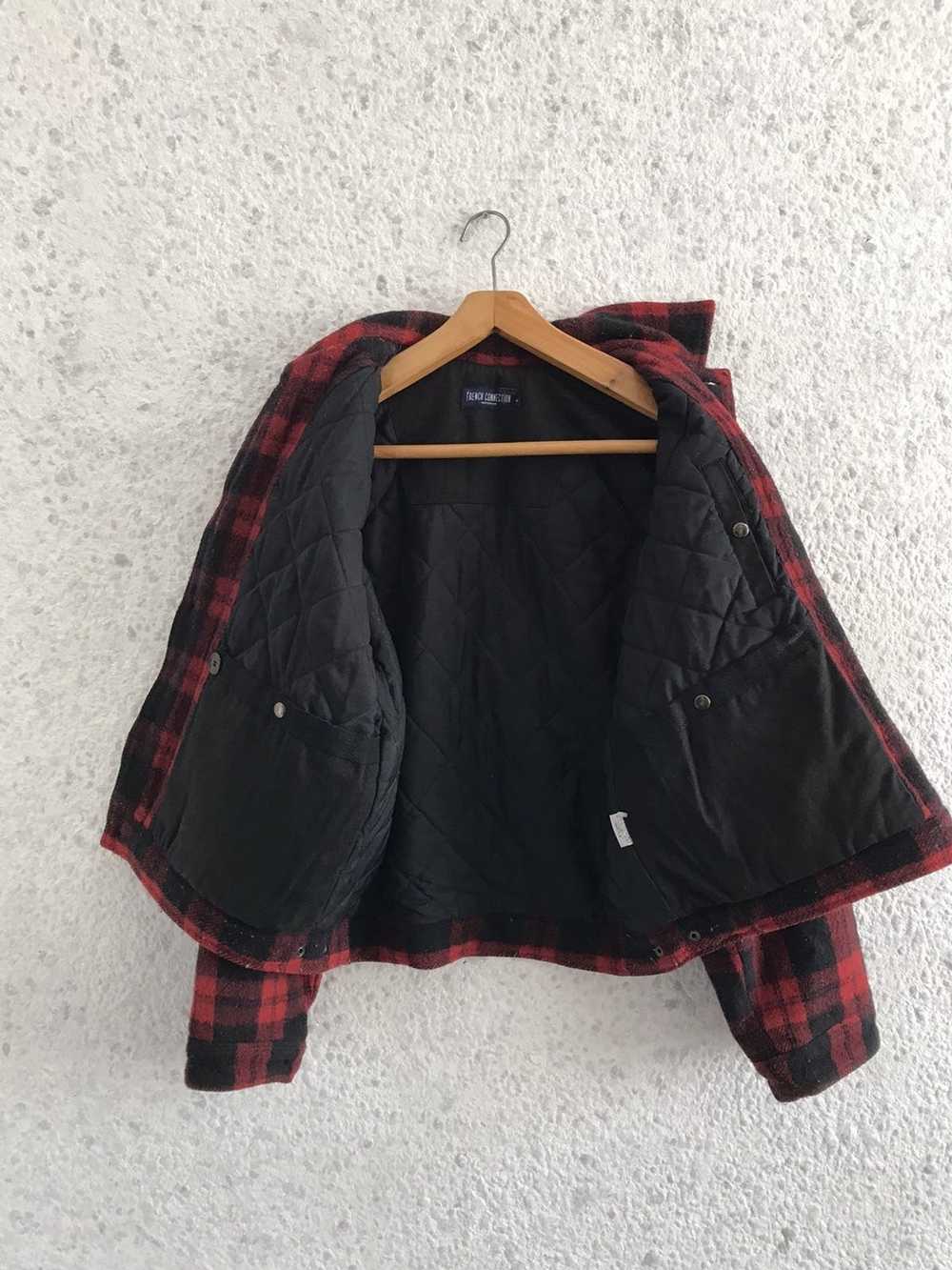 Flannel × Streetwear × Vintage Vintage Plaid Flan… - image 2