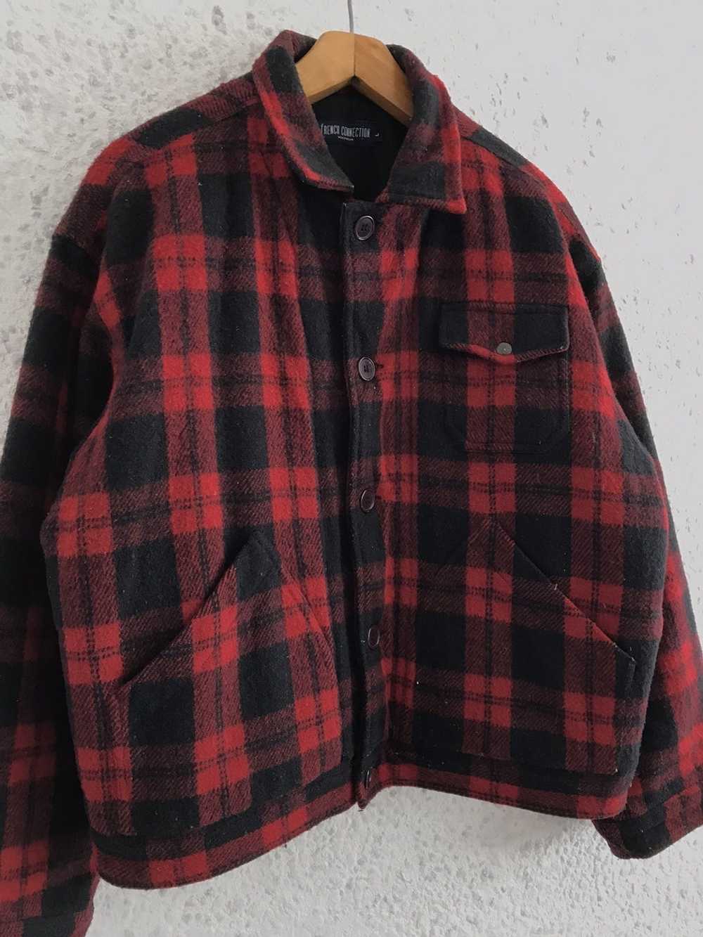 Flannel × Streetwear × Vintage Vintage Plaid Flan… - image 5