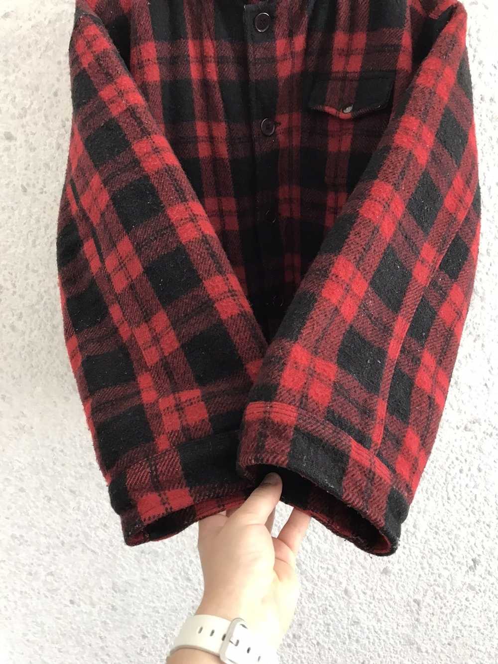 Flannel × Streetwear × Vintage Vintage Plaid Flan… - image 6