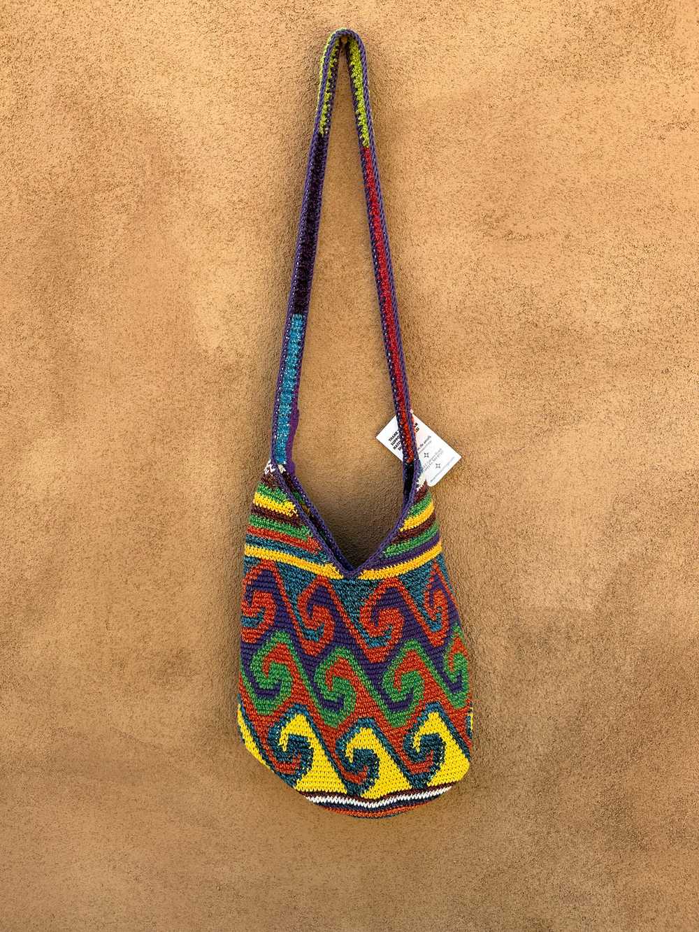 Crochet Color Bomb Amazing Shoulder Bag - image 3