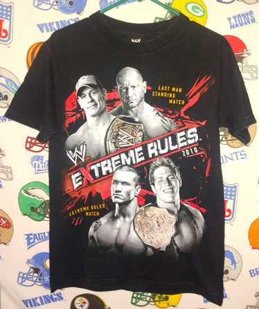 Tee Shirt × Wwe × Wwf 2010 WWE WWF Extreme Rules … - image 1