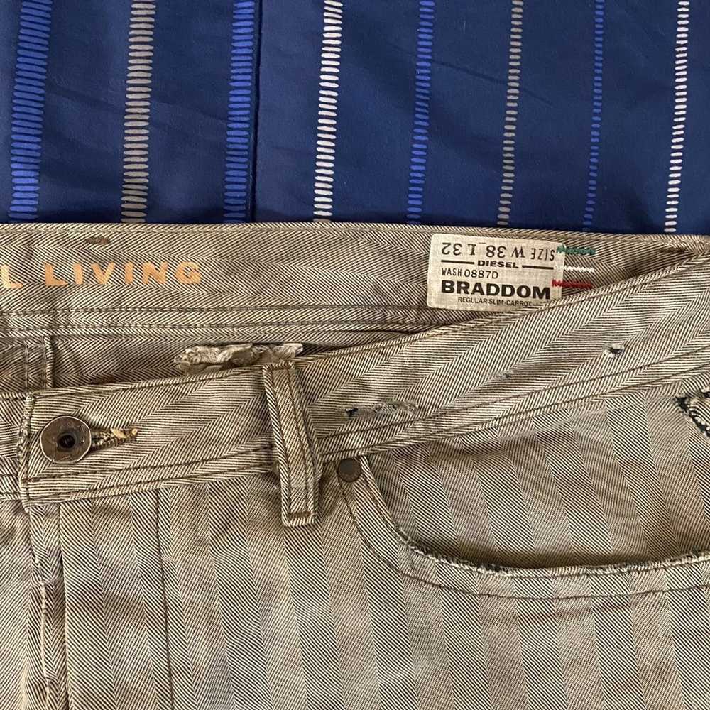 Diesel × Vintage Diesel Braddom Jeans Made in Ita… - image 6