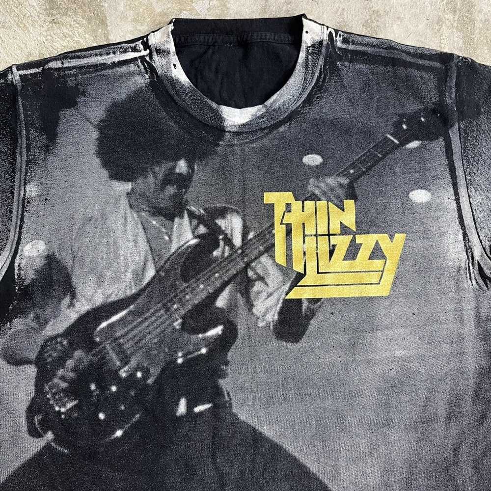 Band Tees × Rock T Shirt × Vintage 1990s THIN LIZ… - image 5