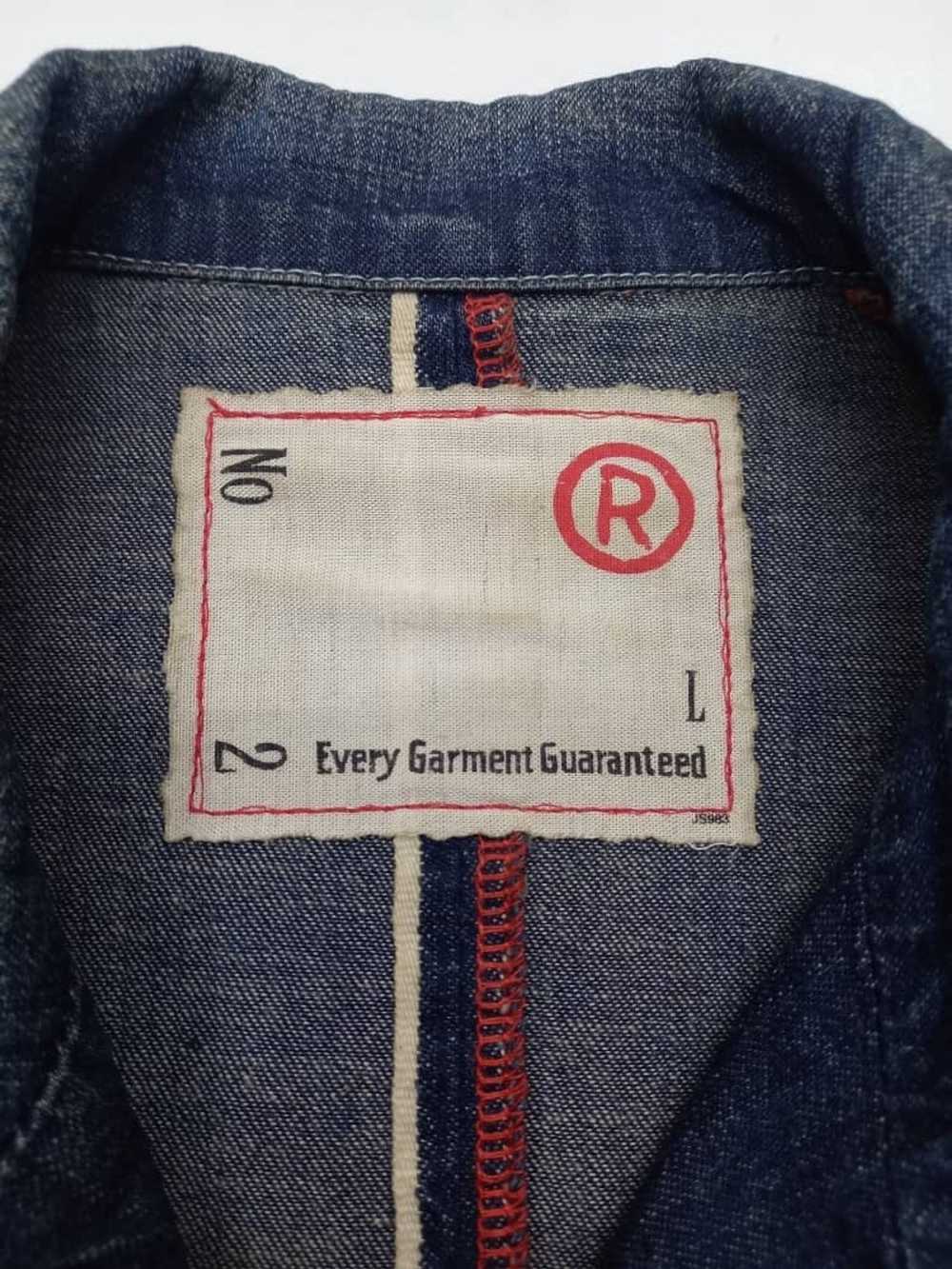 Japanese Brand Every Garment Guaranteed Selvedge … - image 6