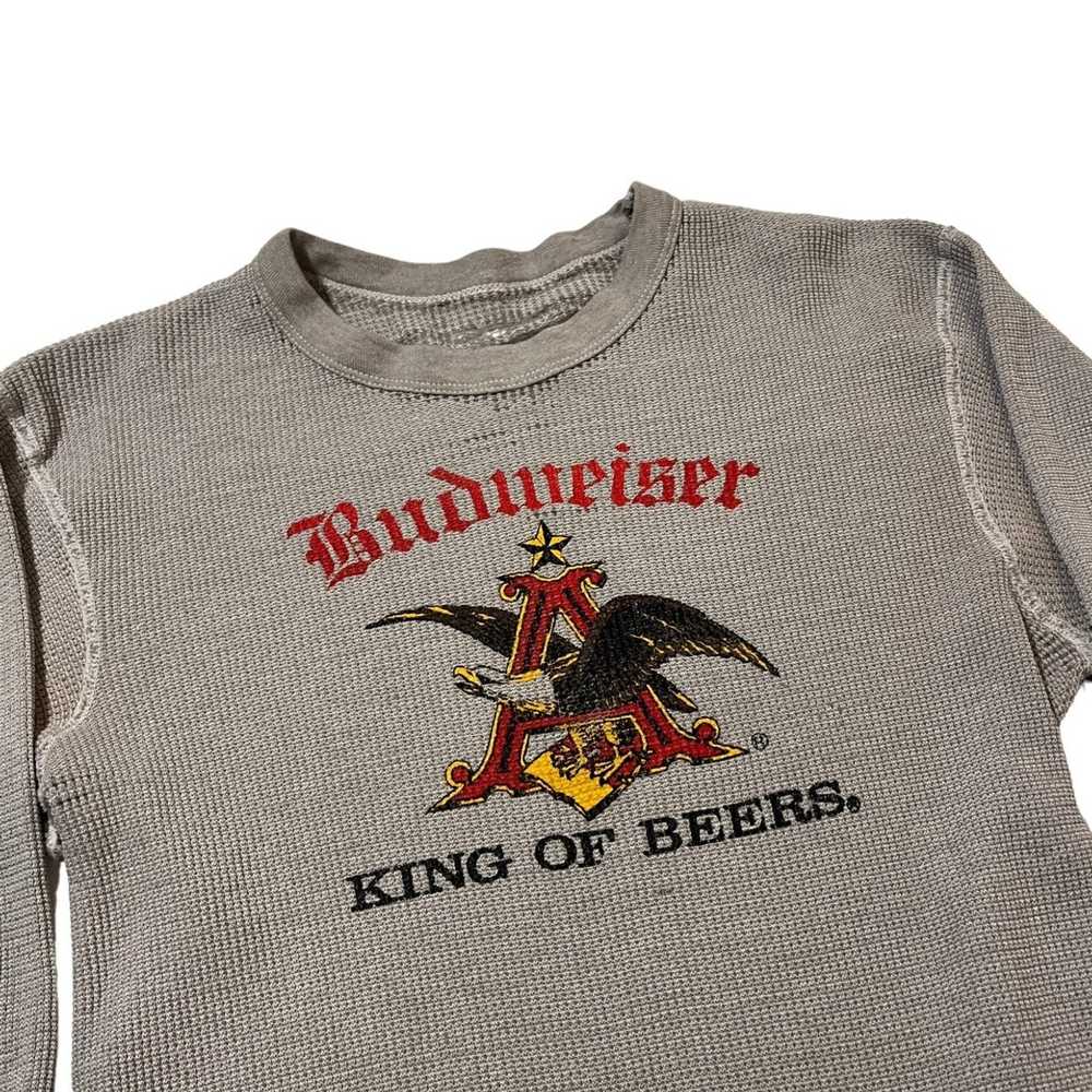 Budweiser × Vintage 70s Budweiser King of Beers T… - image 2
