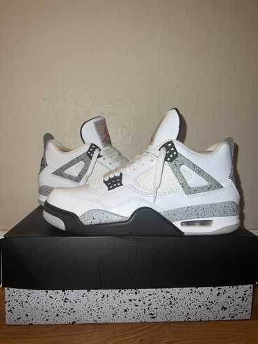 Jordan Brand × Nike Air Jordan 4 “White cement 20… - image 1