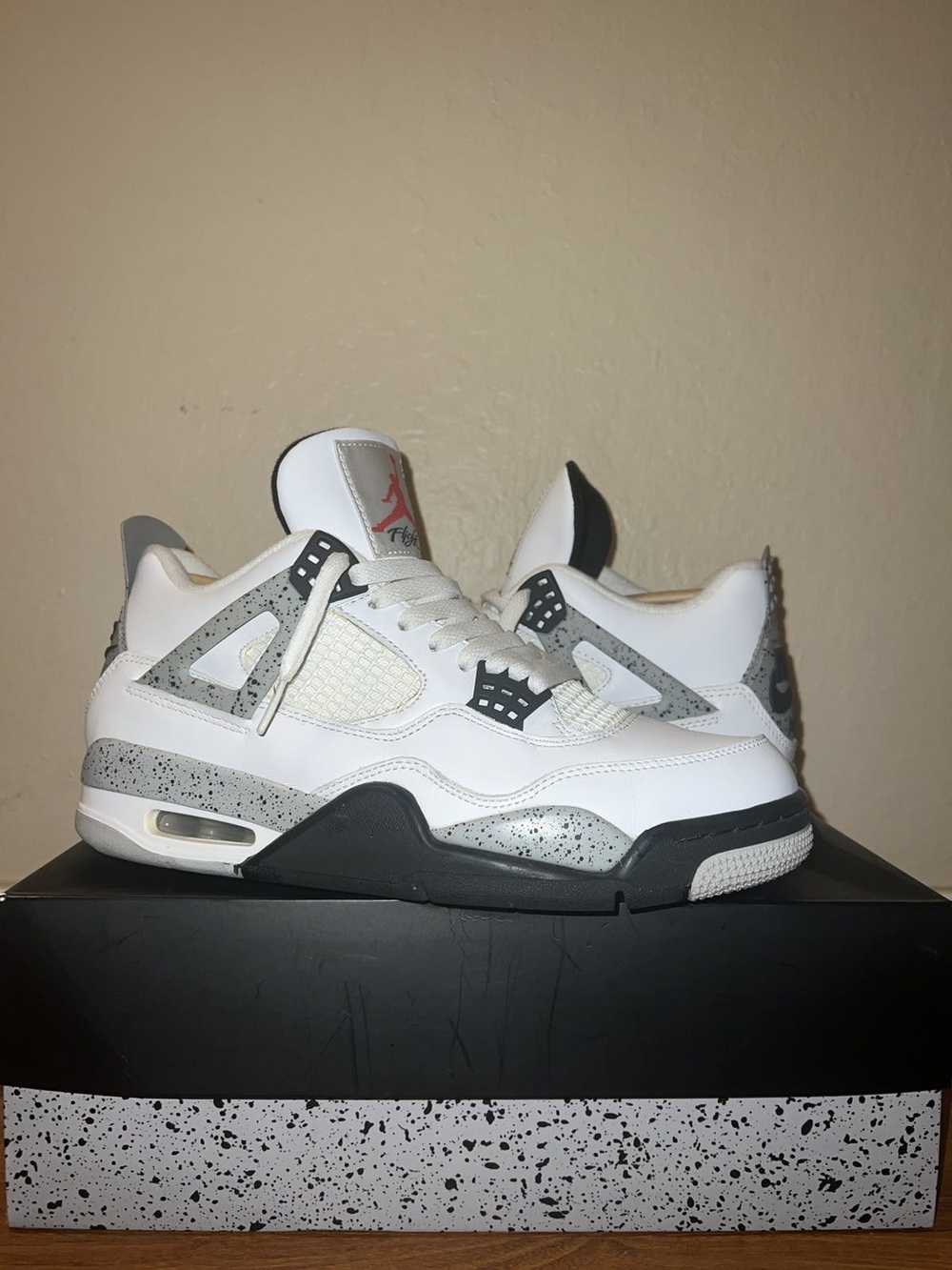 Jordan Brand × Nike Air Jordan 4 “White cement 20… - image 2