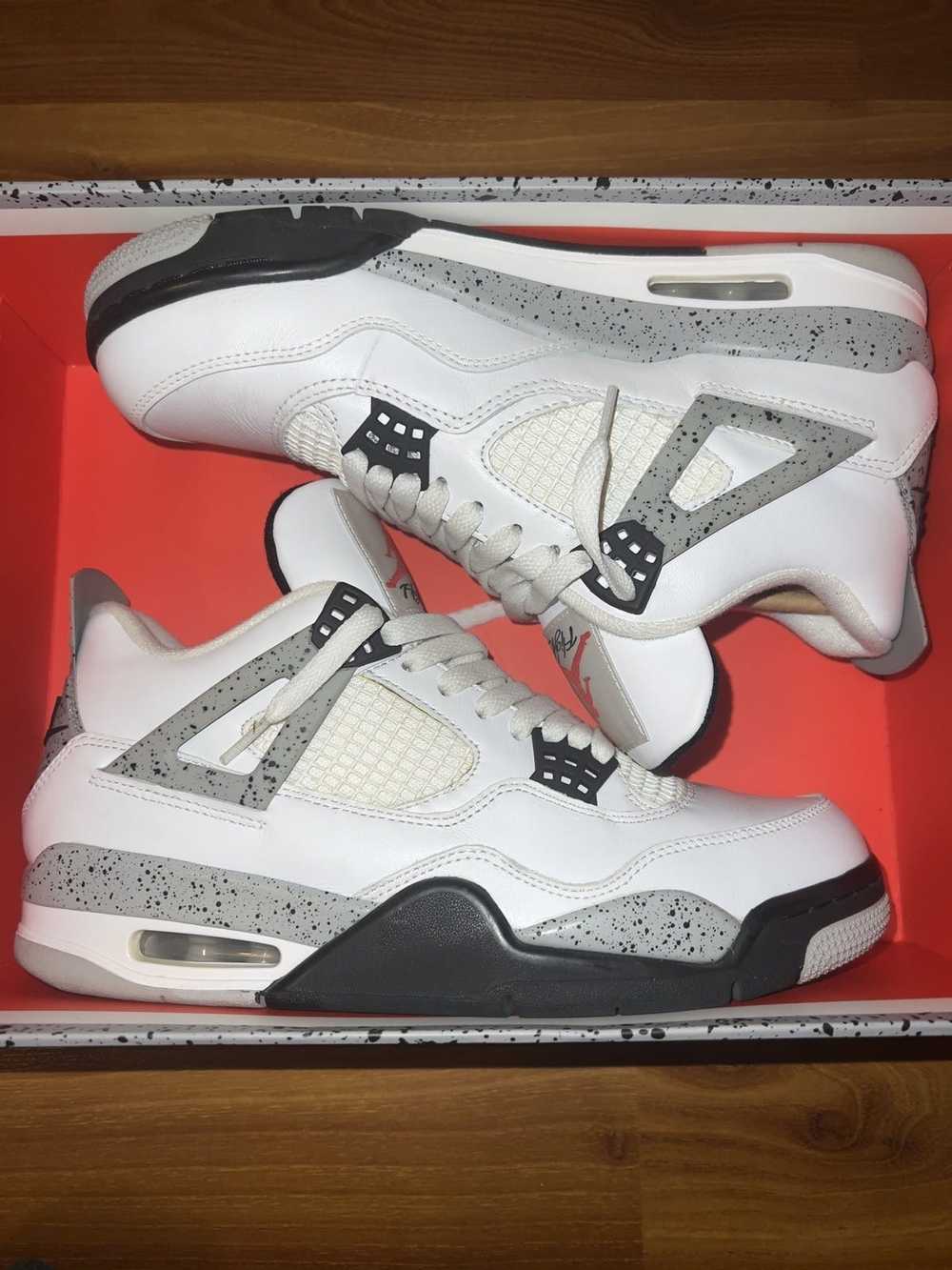 Jordan Brand × Nike Air Jordan 4 “White cement 20… - image 4