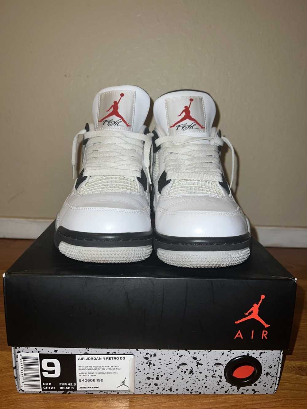 Jordan Brand × Nike Air Jordan 4 “White cement 20… - image 5