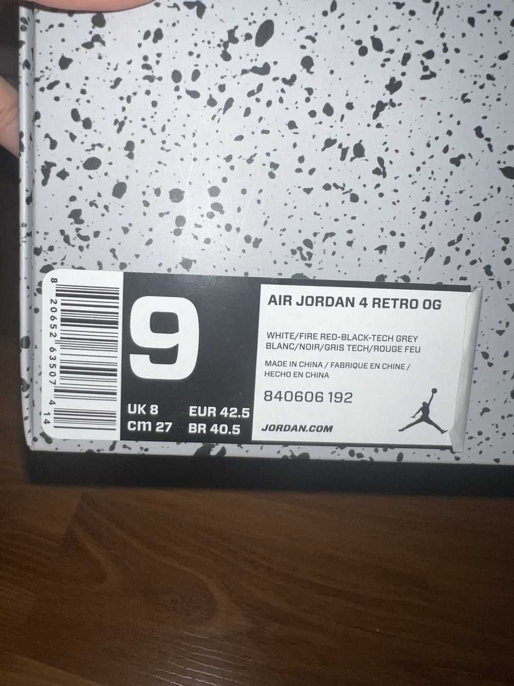 Jordan Brand × Nike Air Jordan 4 “White cement 20… - image 7