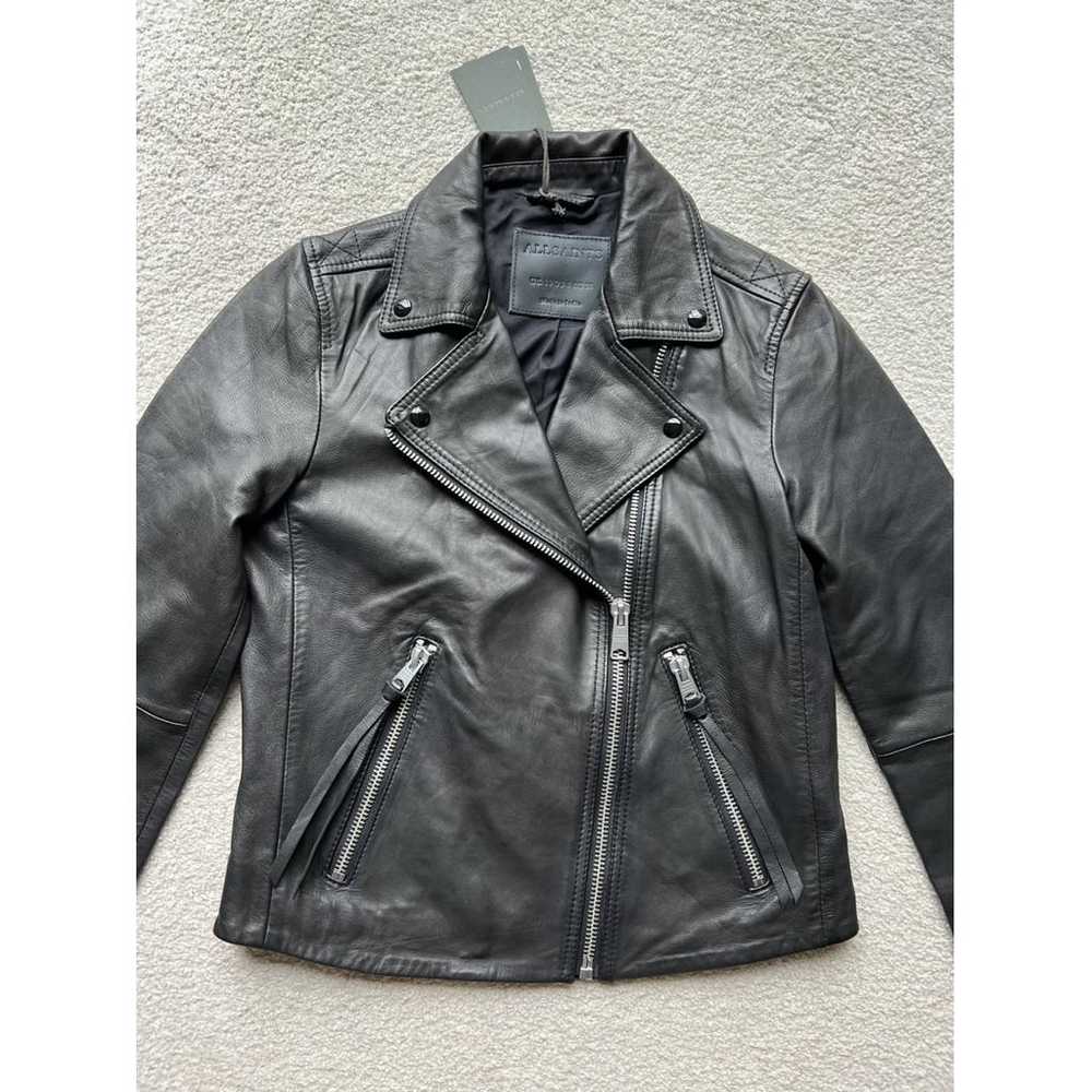 All Saints Leather jacket - image 4