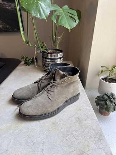 Hudson Hudson Shoes olive suede boots