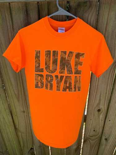 Band Tees × Vintage Luke Bryan Camo T-Shirt