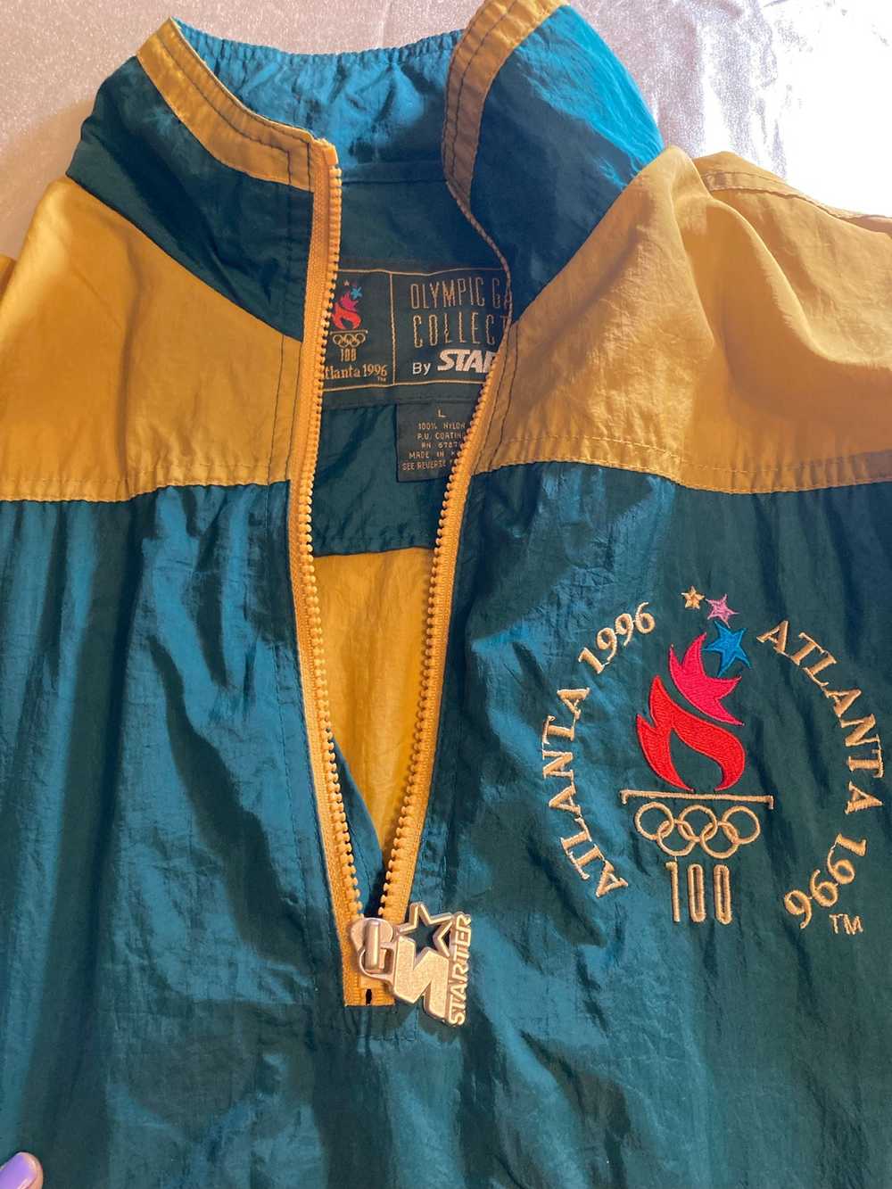 Starter 96' ATL Olympic Starter Track Jacket - image 1