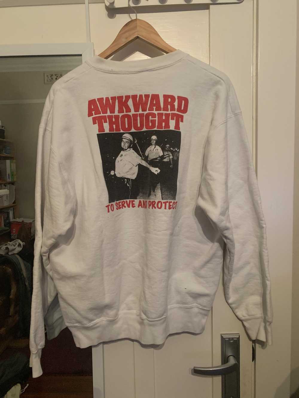 Vintage Vintage 90s Awkward Thought “to serve and… - image 6