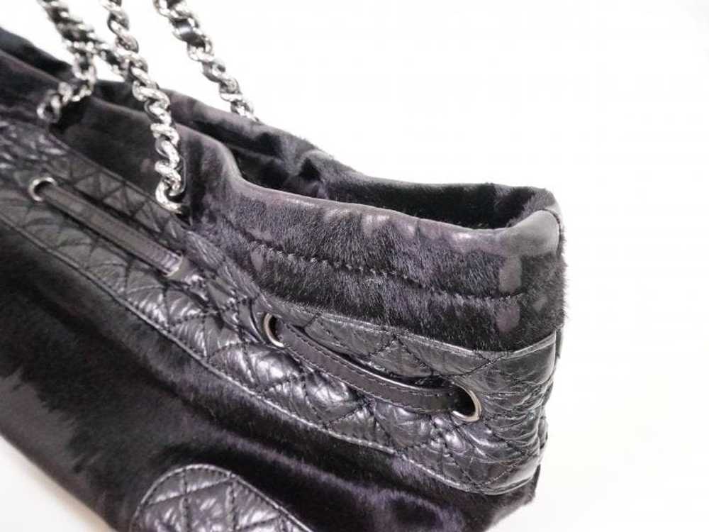 Chanel Chanel Quilted Lambskin Matelasse Pony Hai… - image 8