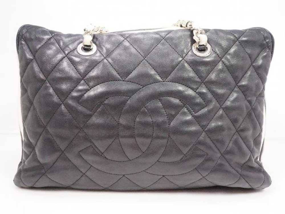 Chanel Chanel Quilted Lambskin Matelasse Cambon C… - image 2