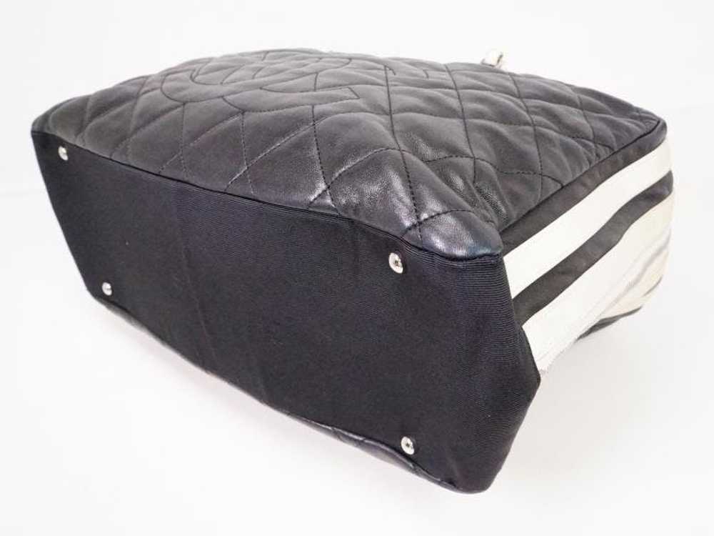 Chanel Chanel Quilted Lambskin Matelasse Cambon C… - image 7