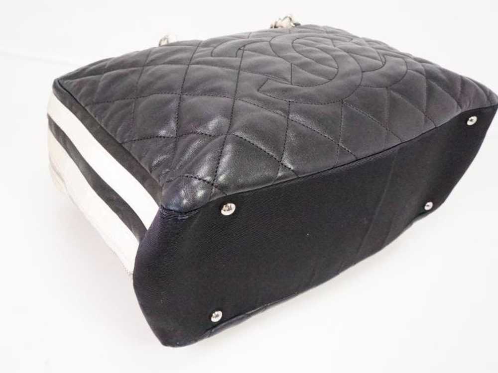 Chanel Chanel Quilted Lambskin Matelasse Cambon C… - image 8