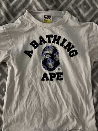 Bape Bape Storm College Logo Tee