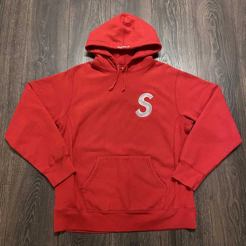 Sweatshirt Louis Vuitton x Supreme Red size 8 US in Not specified - 25276672