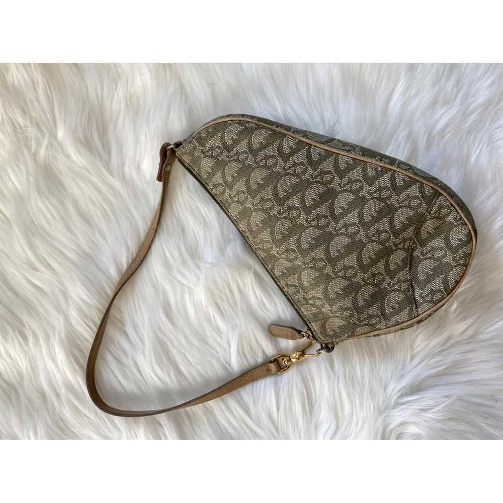 Dior Saddle vintage Classic cloth handbag - image 6