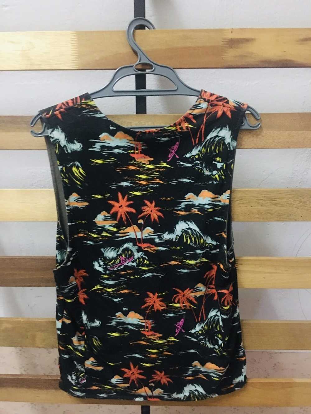 Hurley vest harley hawaii full print 2 in 1 - image 2