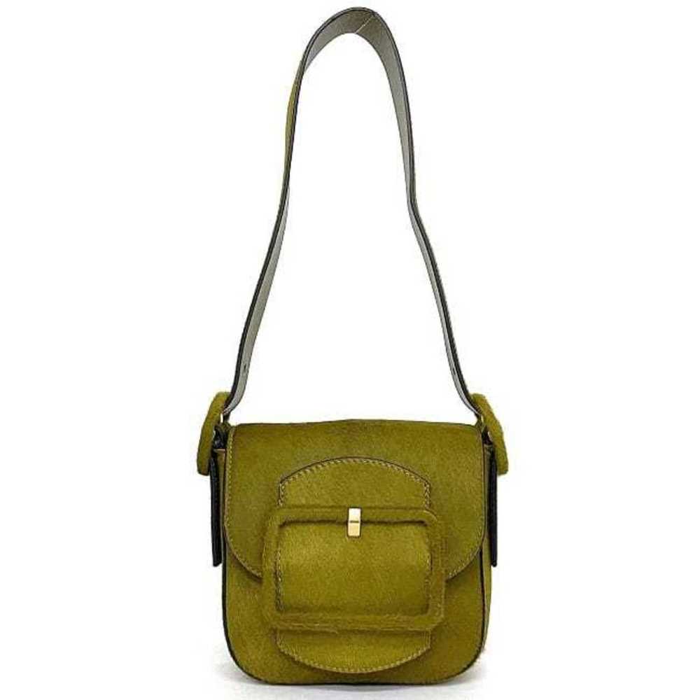 Tory Burch Tory Burch Bag Green Half Moon Harako … - image 5