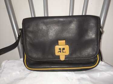 Courreges Large Courrèges tote bag Black ref.242208 - Joli Closet
