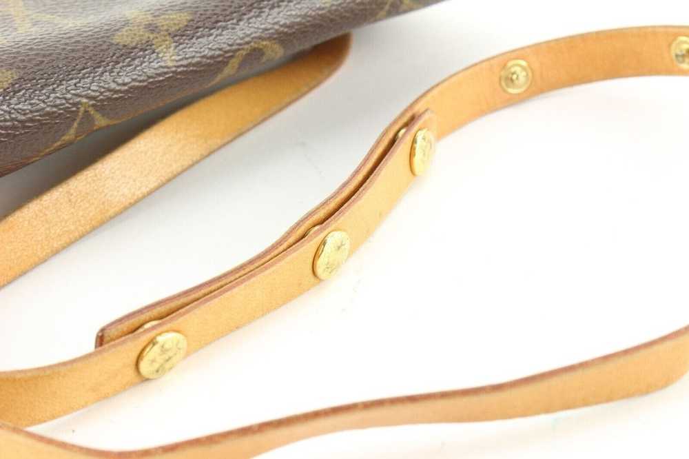 Louis Vuitton Louis Vuitton Monogram Belt Bag Poc… - image 4