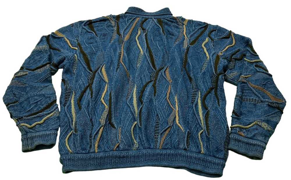 Coogi COOGI Vintage Cotton 3D Knit Sweater [1990s… - image 2
