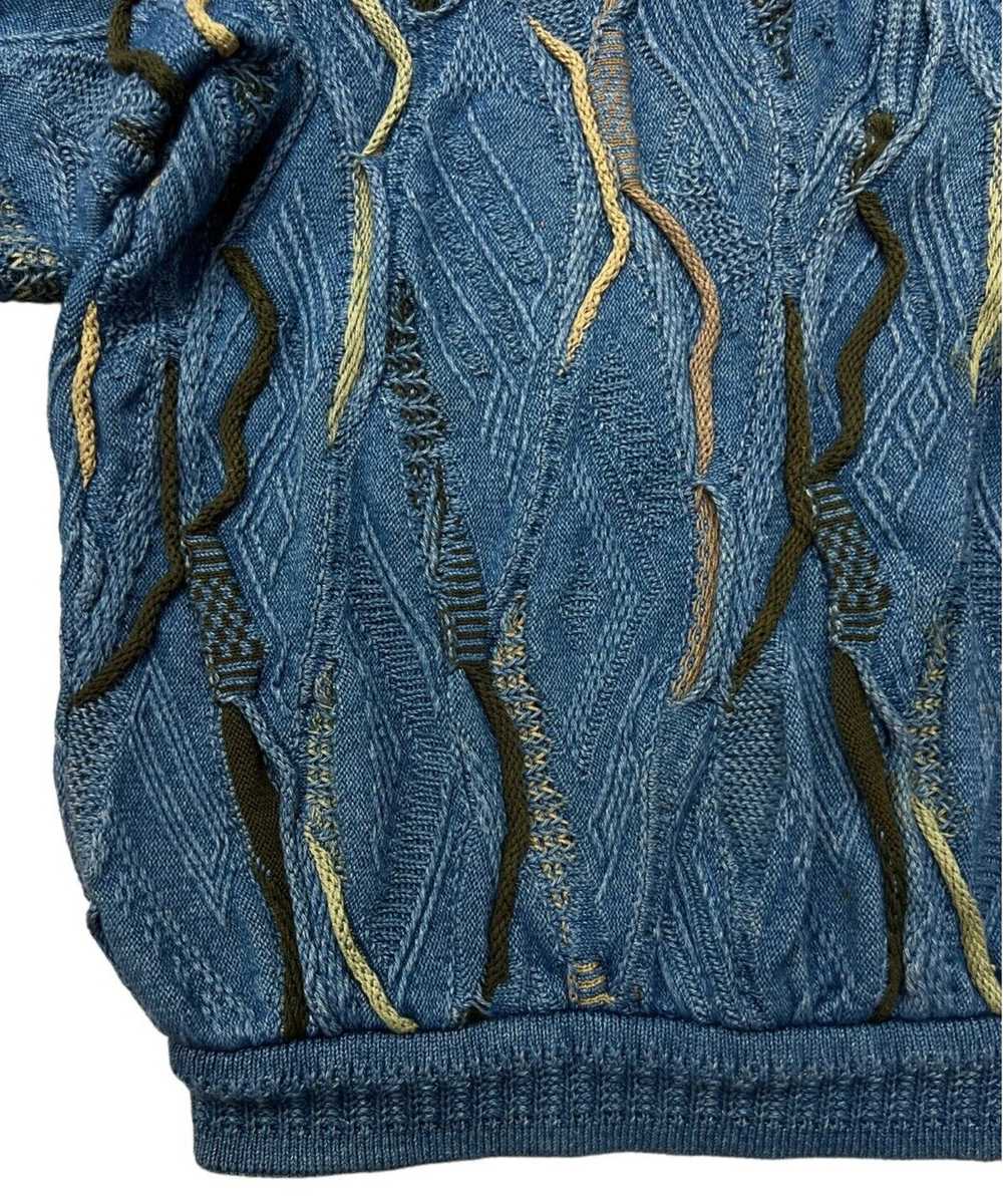 Coogi COOGI Vintage Cotton 3D Knit Sweater [1990s… - image 4