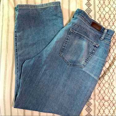 Lee Lee Denim Jeans Light Wash Straight Leg Size … - image 1