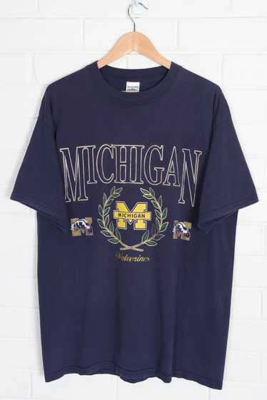University of Michigan Wolverines Vintage Logos T… - image 1